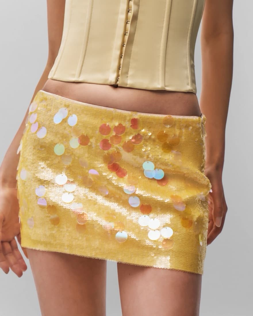 Guizio Sequin Skirt  - Image 1