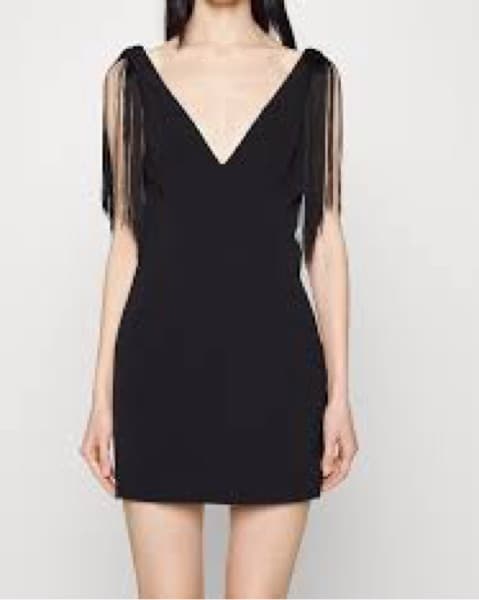 Stunning Black Fringe Dress - Image 2