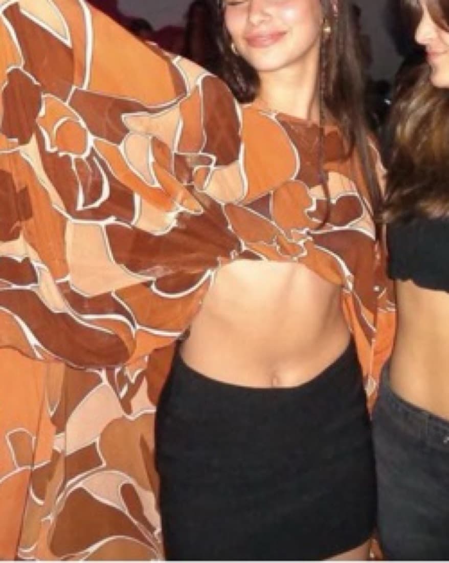 Orange Festival Top - Image 2