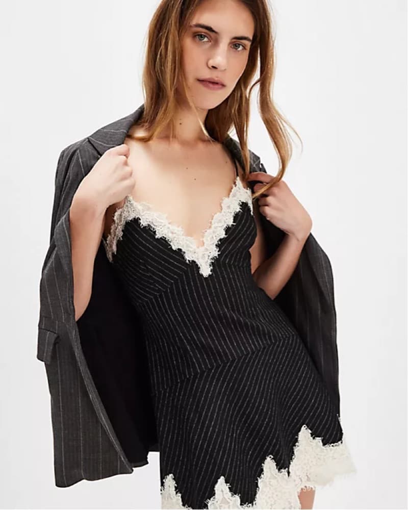 Loveshackfancy Teddi Pinstripe Dress - Image 3