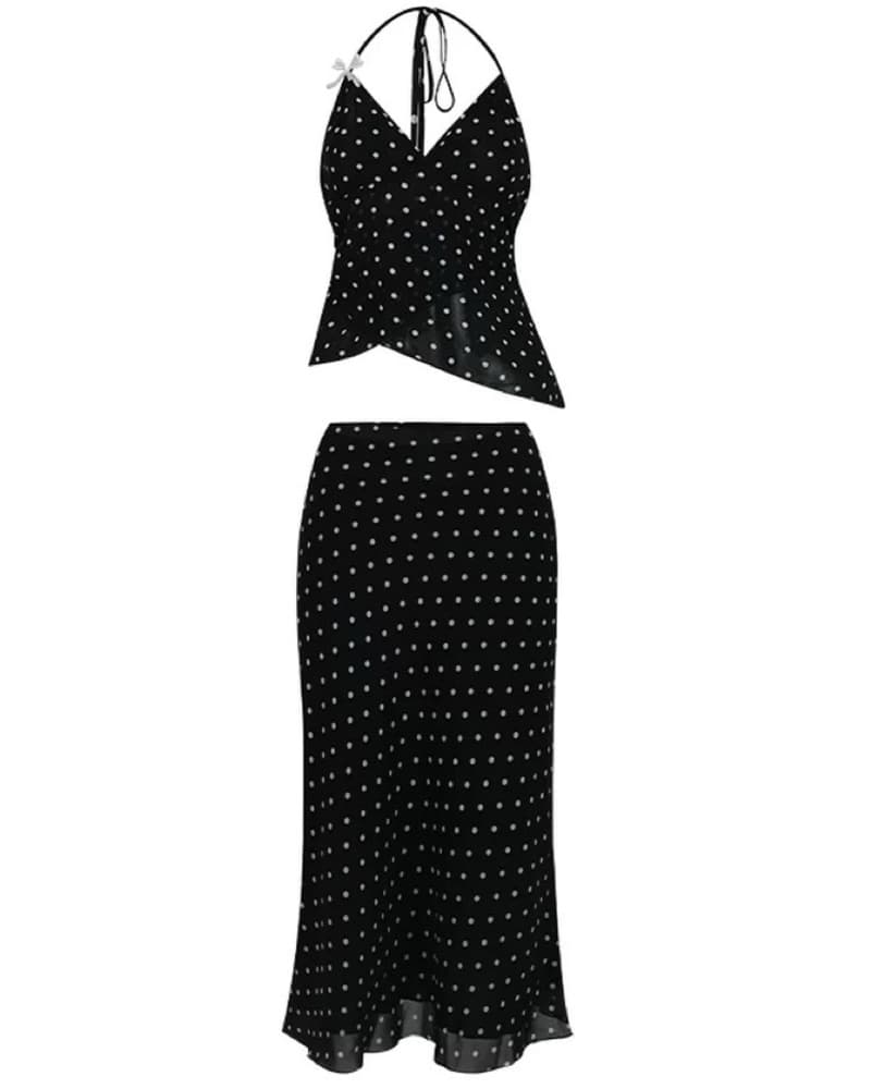 Polka Dot Two Piece  - Image 4