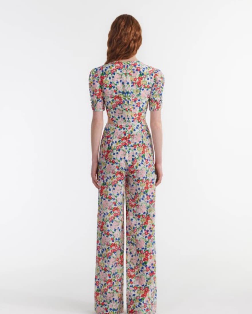 Saloni Lea Cutout Jumpsuit - Image 2