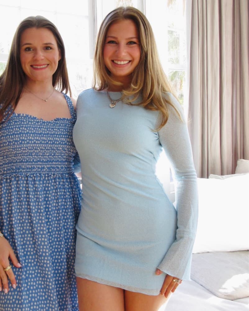Blue Mini Dress - Image 1