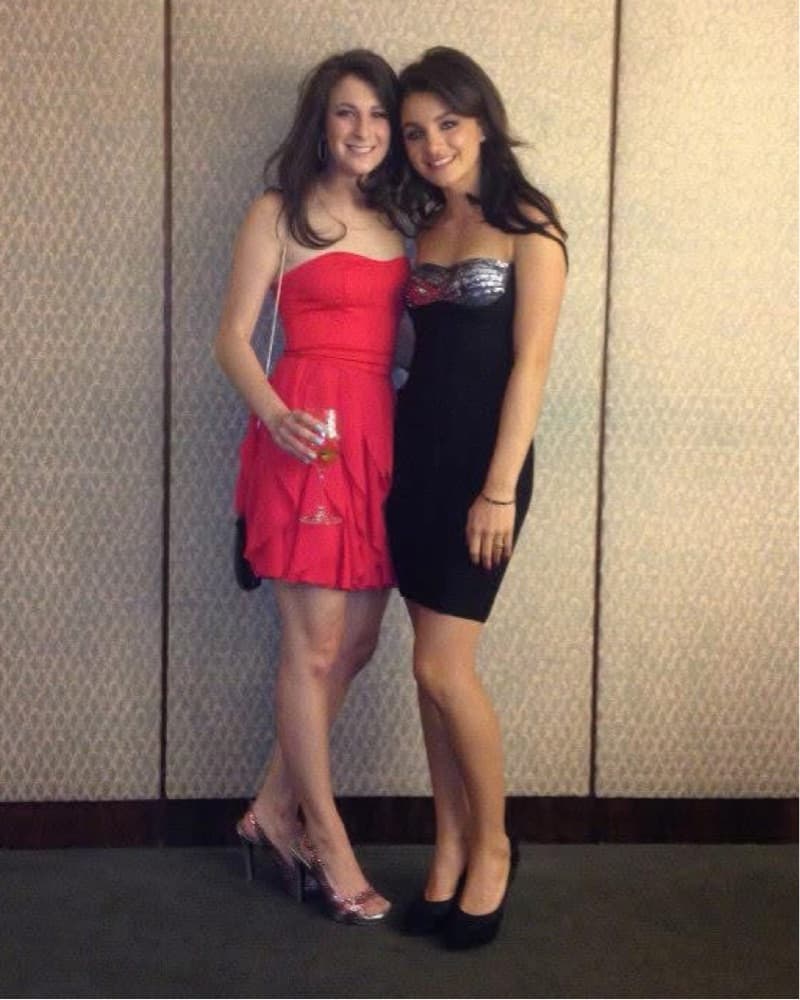 Black Sequined Herve Leger Bandage Dress - Image 6