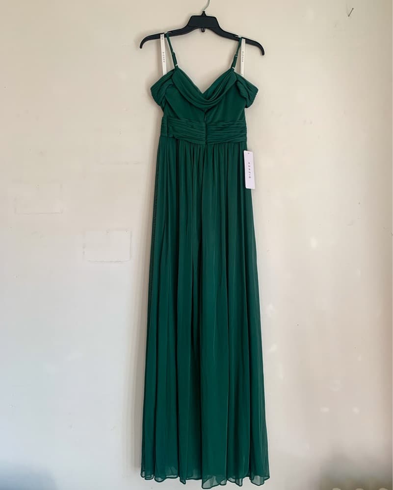 Emerald Green Bridesmaid Dress - Image 2