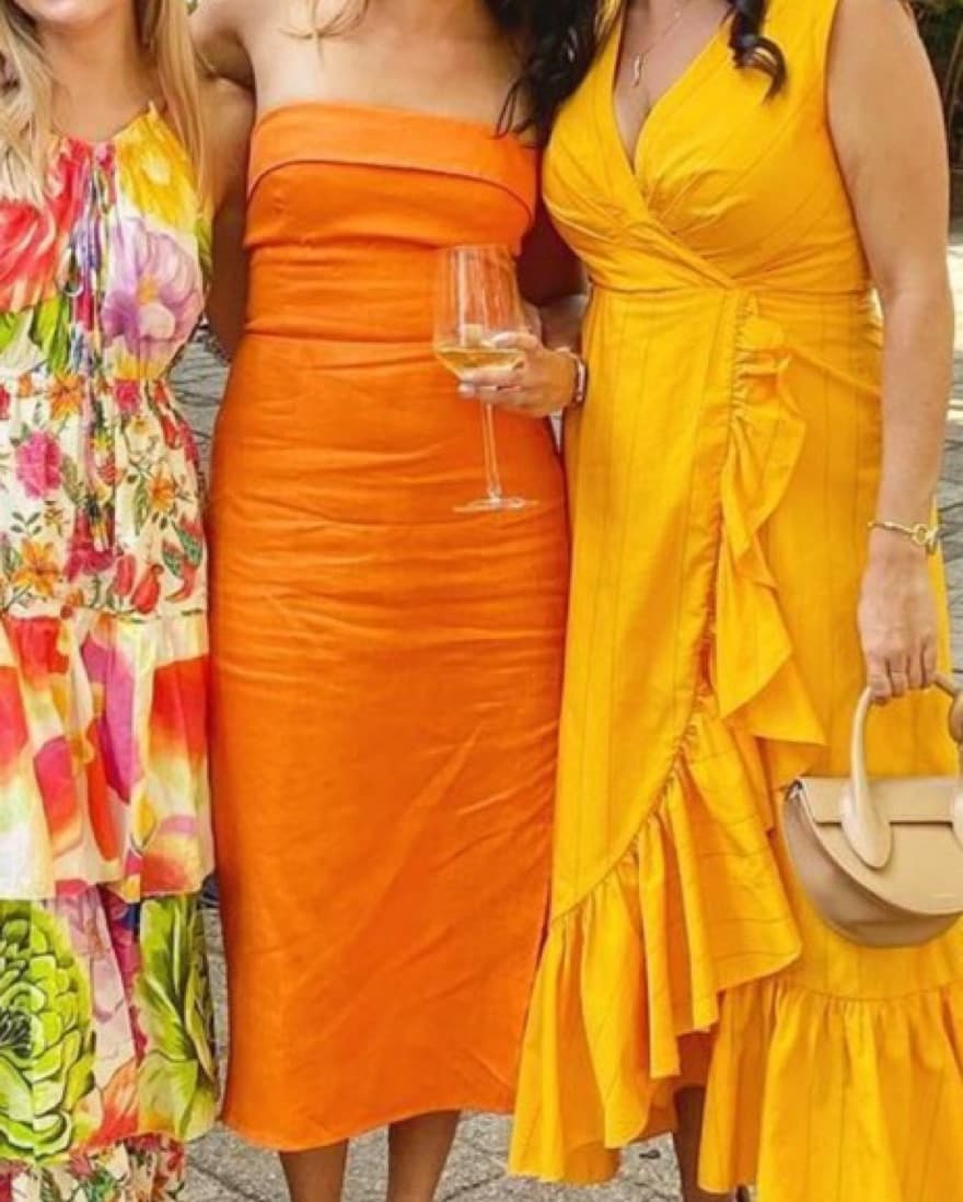Reformation Linen Dress - Image 3