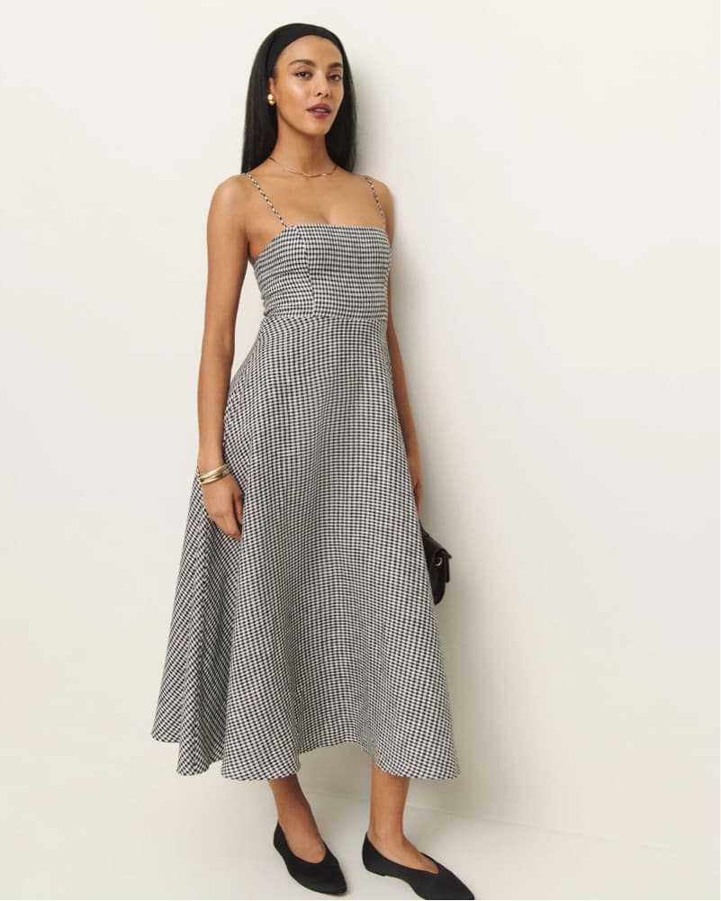 Reformation Monette Linen Dress - Image 2