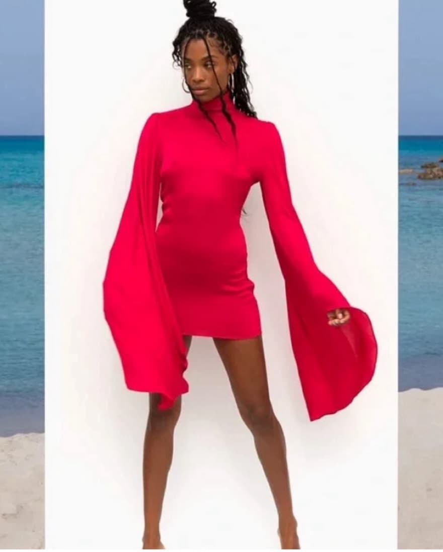 Rat And Boa Farrah Dress XS - Image 1