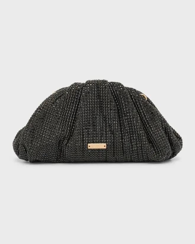 Cult Gaia Jaala Nano Black Clutch  - Image 1