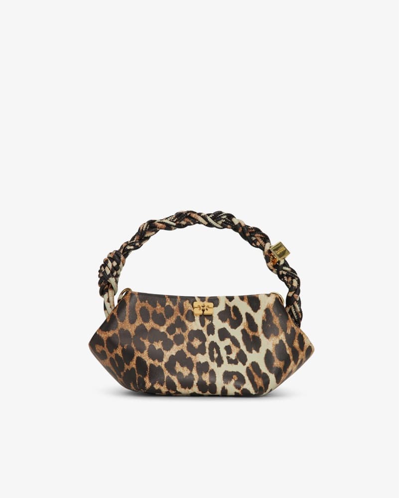 Ganni Leopard Mini Bou Bag - Image 1