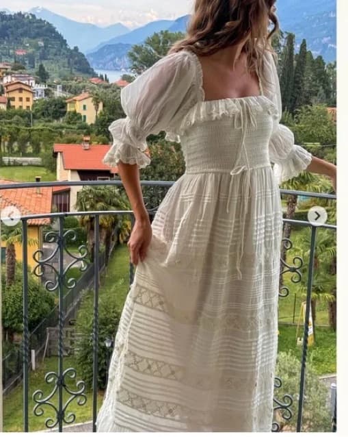 Doen Izabal Dress in Salt - Image 1