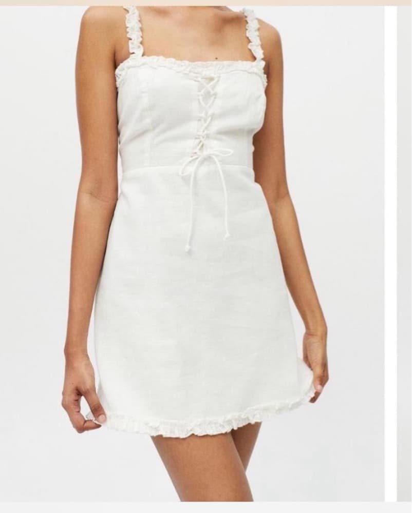 Urban Outfitters White Dress  - Image 1