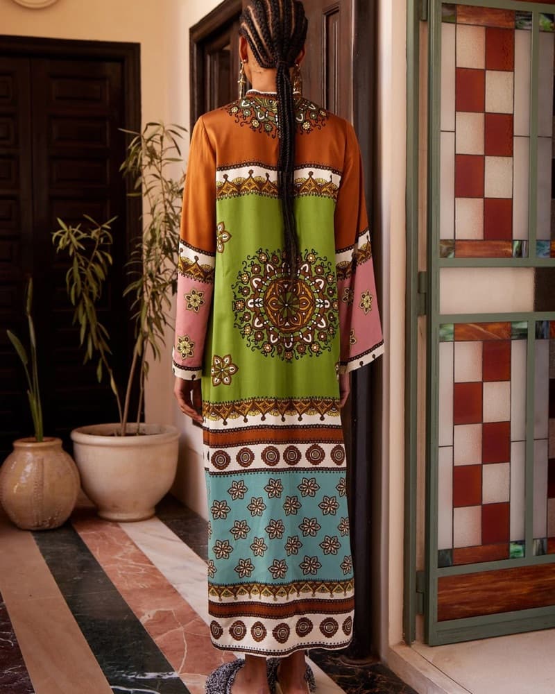 Alemais Contina Silk Dress - Image 3