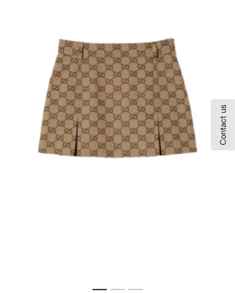 Gucci Signature Monogram Skirt - Image 1