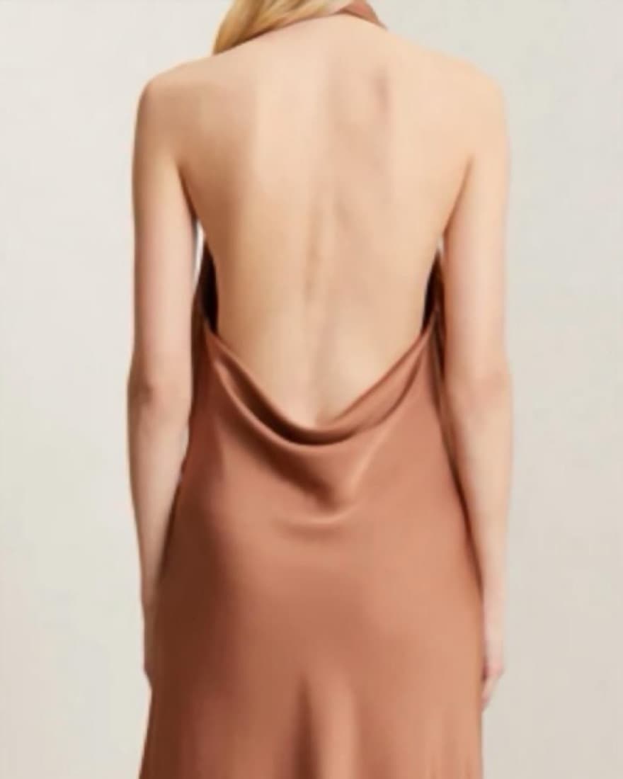 ALC Claire Gold Dress - Image 2