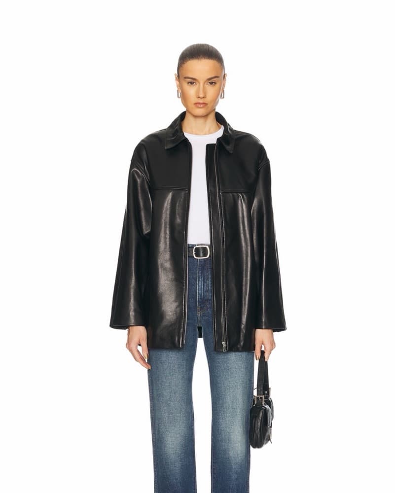 Nour Hammour leather Jacket  - Image 1