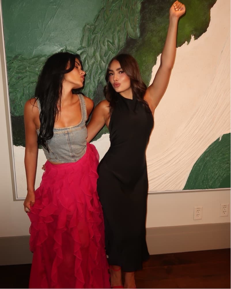 Aritzia Satin Halter Dress Black - Image 1