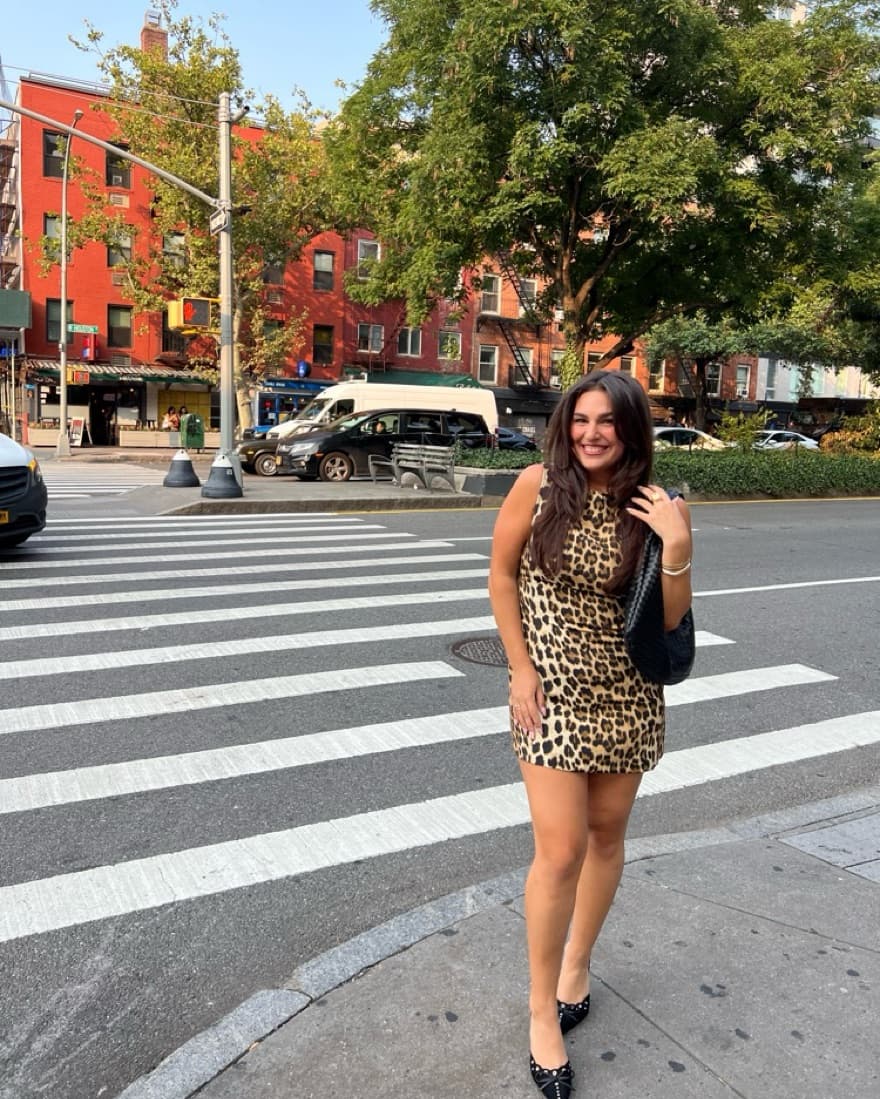 Cheetah Mini Dress - Image 1