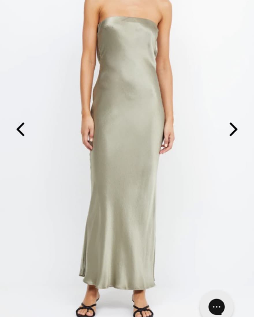 Bec + Bridge Strapless Silk Maxi Dress  - Image 1