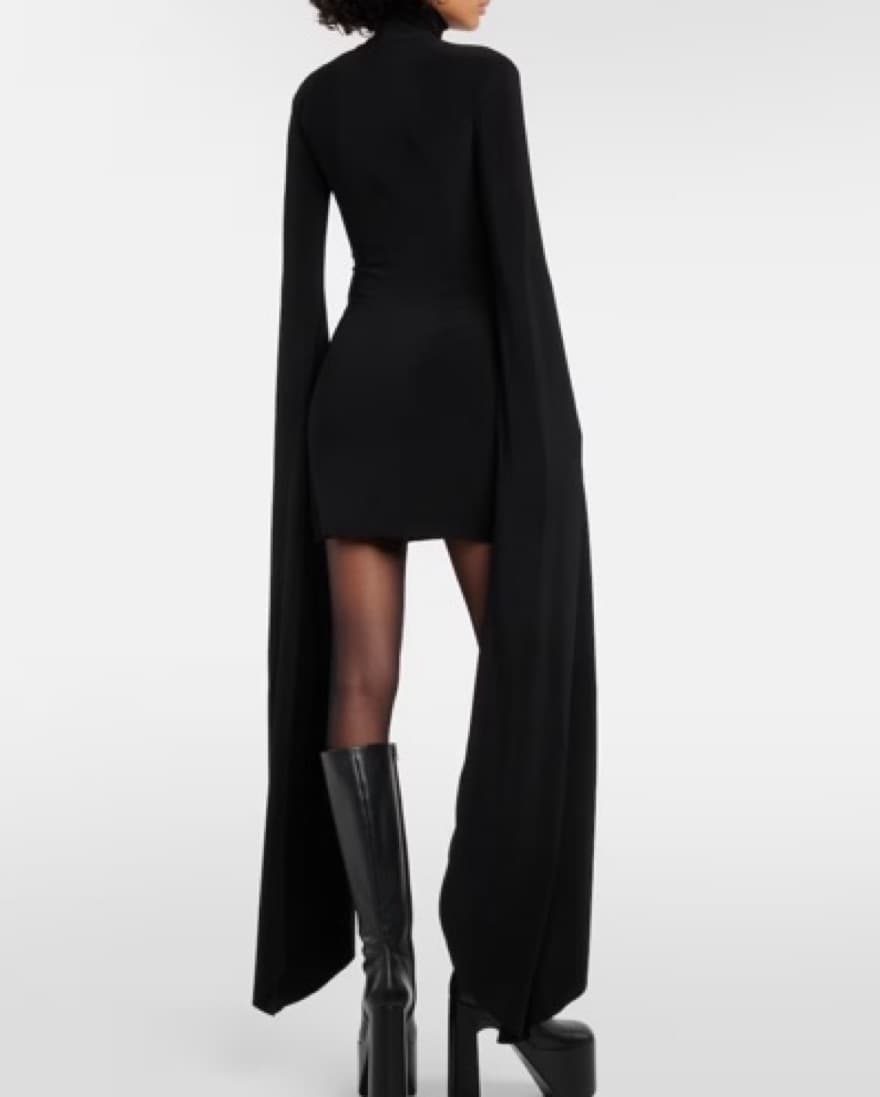 High Neck Mini Dress - Image 3