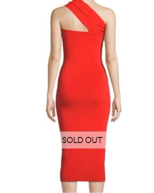 SOLACE LONDON Vida One Shoulder Dress - Image 3