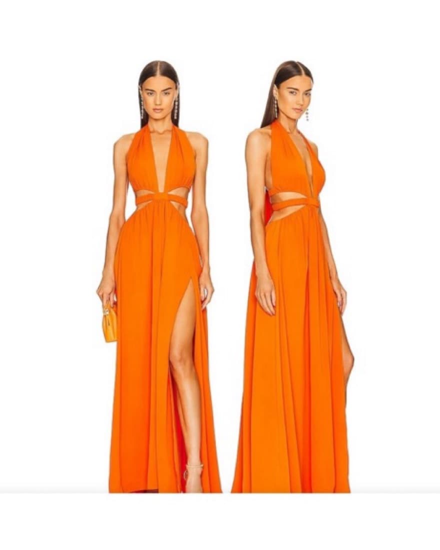 Revolve X Michael Costello Kenny Orange - Image 4