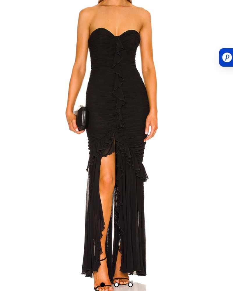 Majorelle Black Dress - Image 1