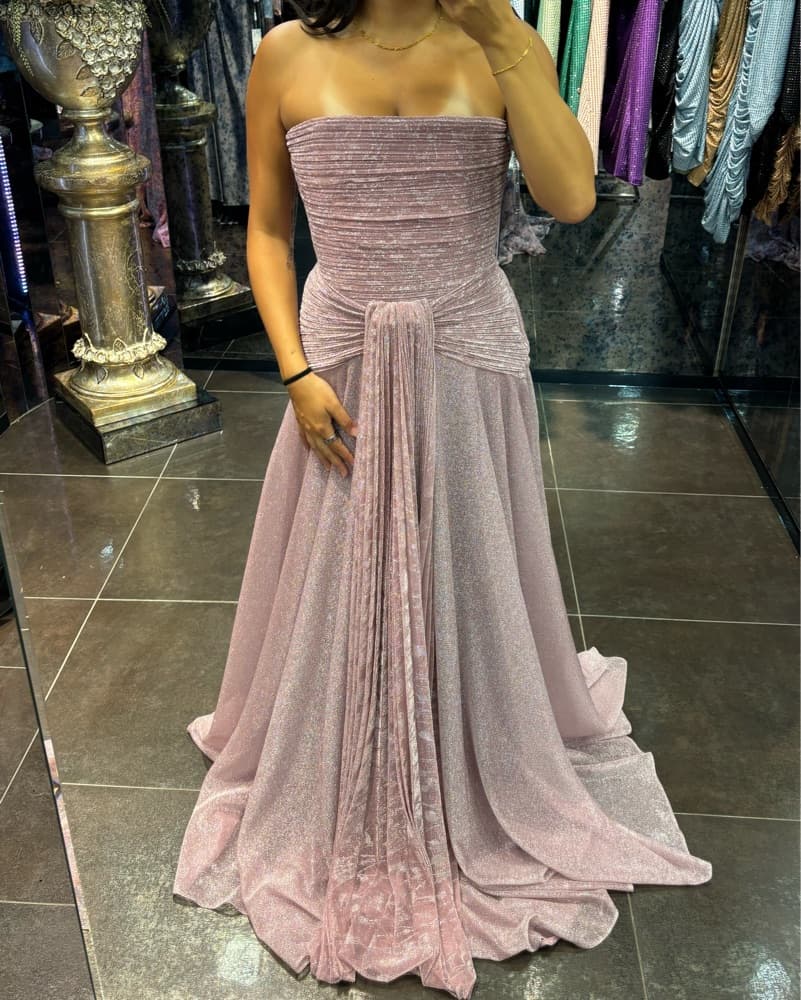 Sparkly Light Purple Gown  - Image 3