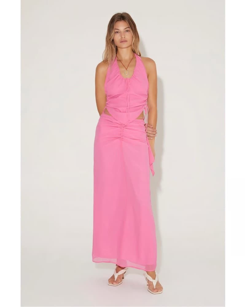 Pink Halter Matching Set - Image 4
