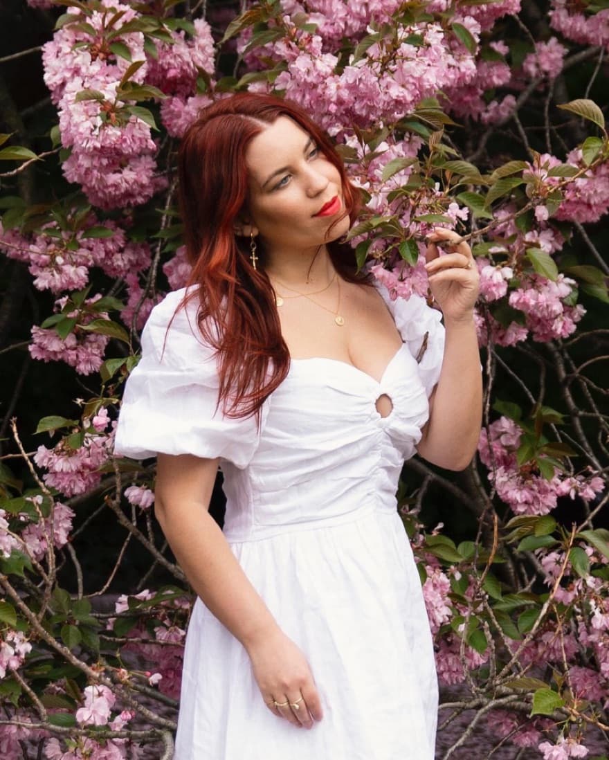 Dissh Puff Sleeve Linen Dress - Image 2