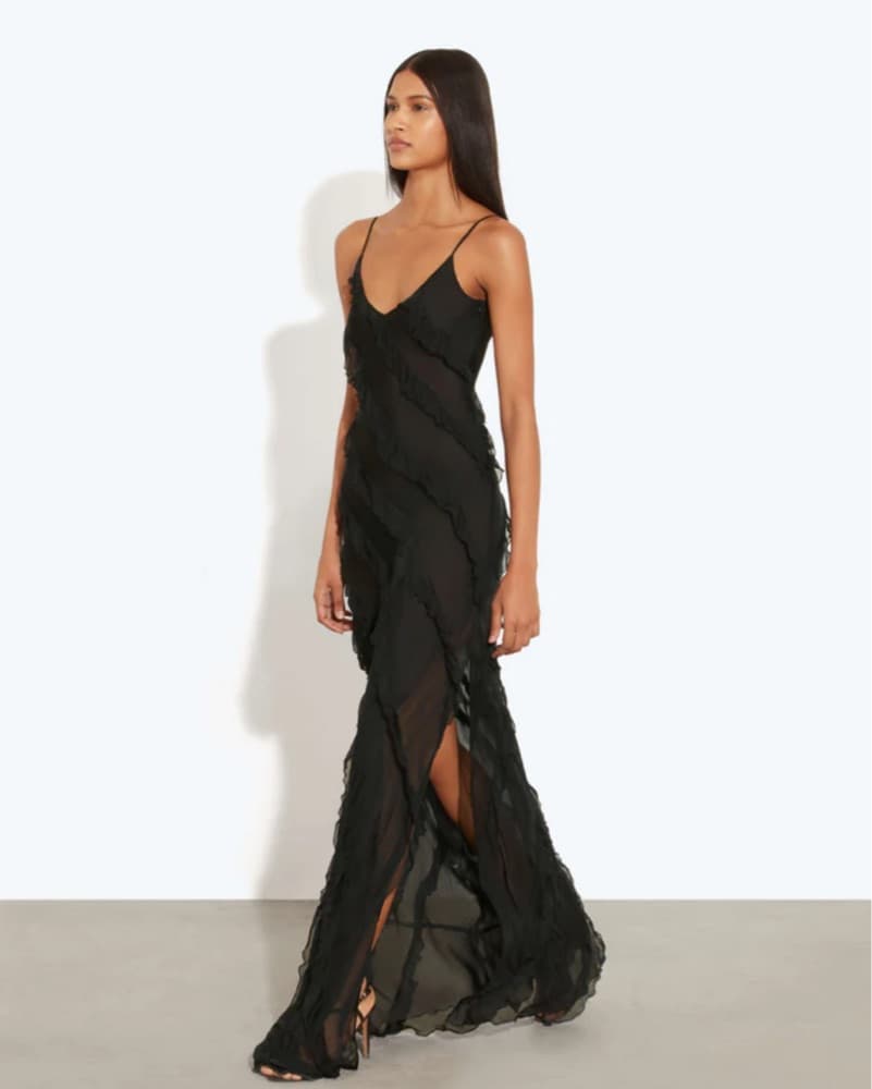 SELENA DRESS - RAT & BOA (black)  - Image 3