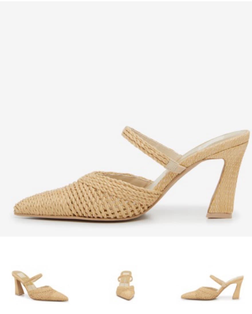 Dolce Vita Raffia Mule  - Image 2
