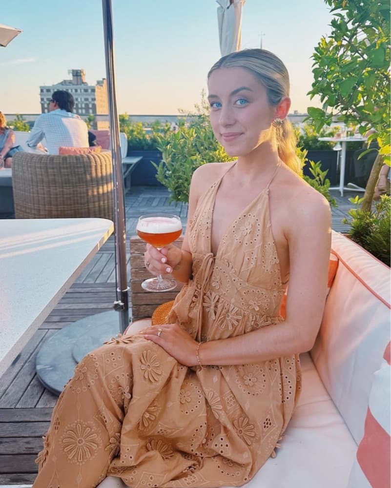 Elegant Floral Embroidered Maxi Dress - Image 1