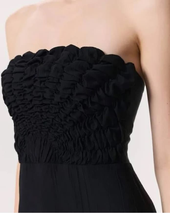 Rag & Bone Catalina Ruched Maxi Dress - Image 3