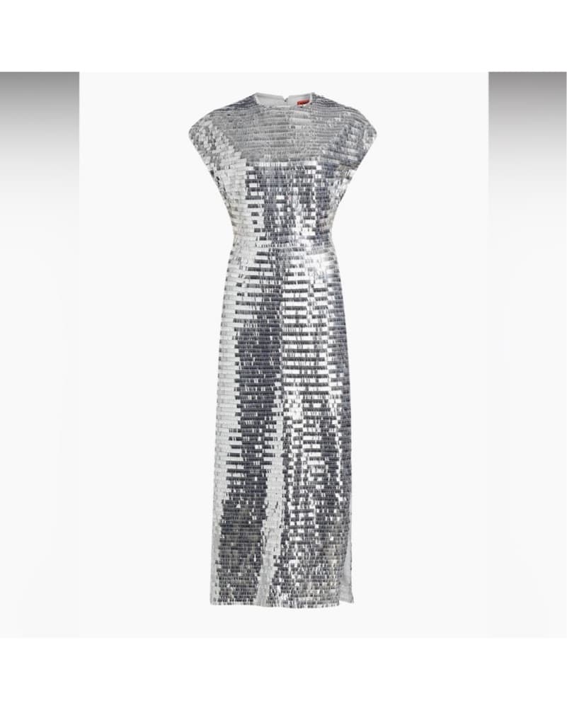 Simon Miller Argan Sequin Midi Dress - Image 4
