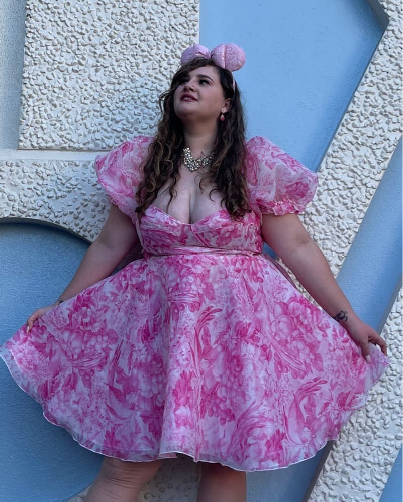 Selkie Pink Puff Parliament Dress - Image 2