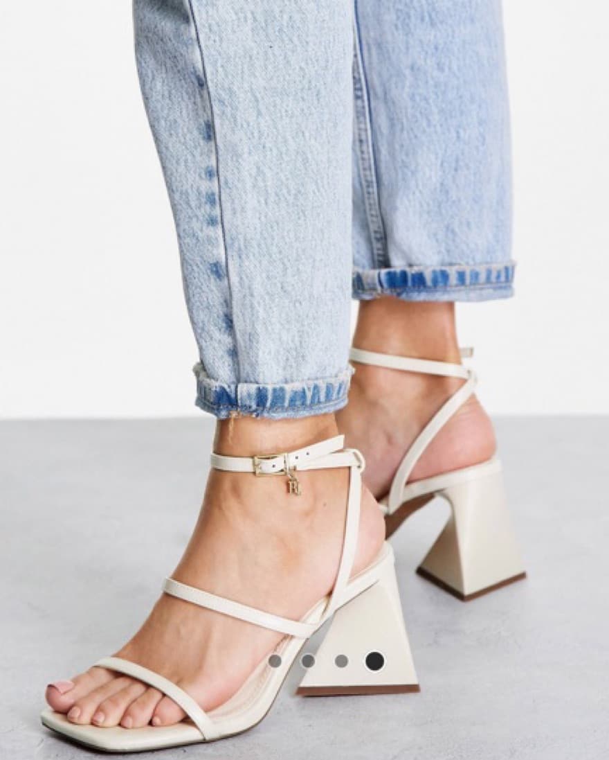 River Islans Strappg Heeled Sandals 36 - Image 2