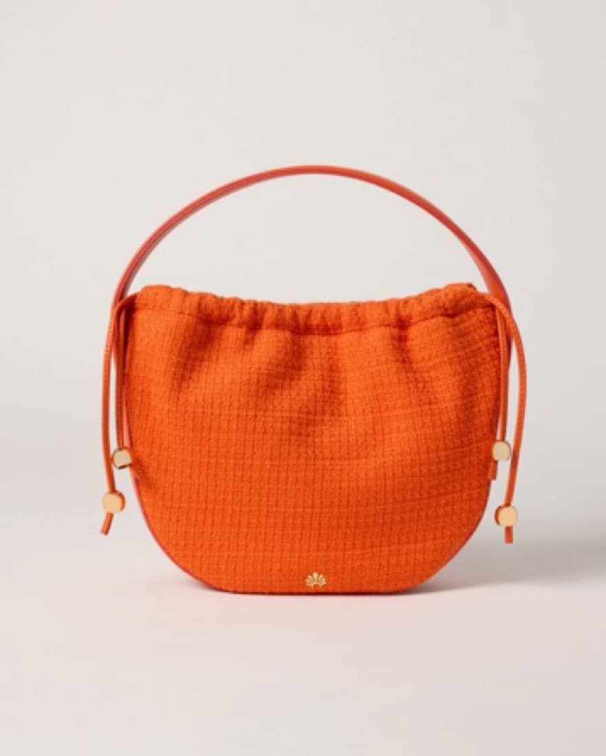 Lele Sadoughi Orange Bag - Image 1