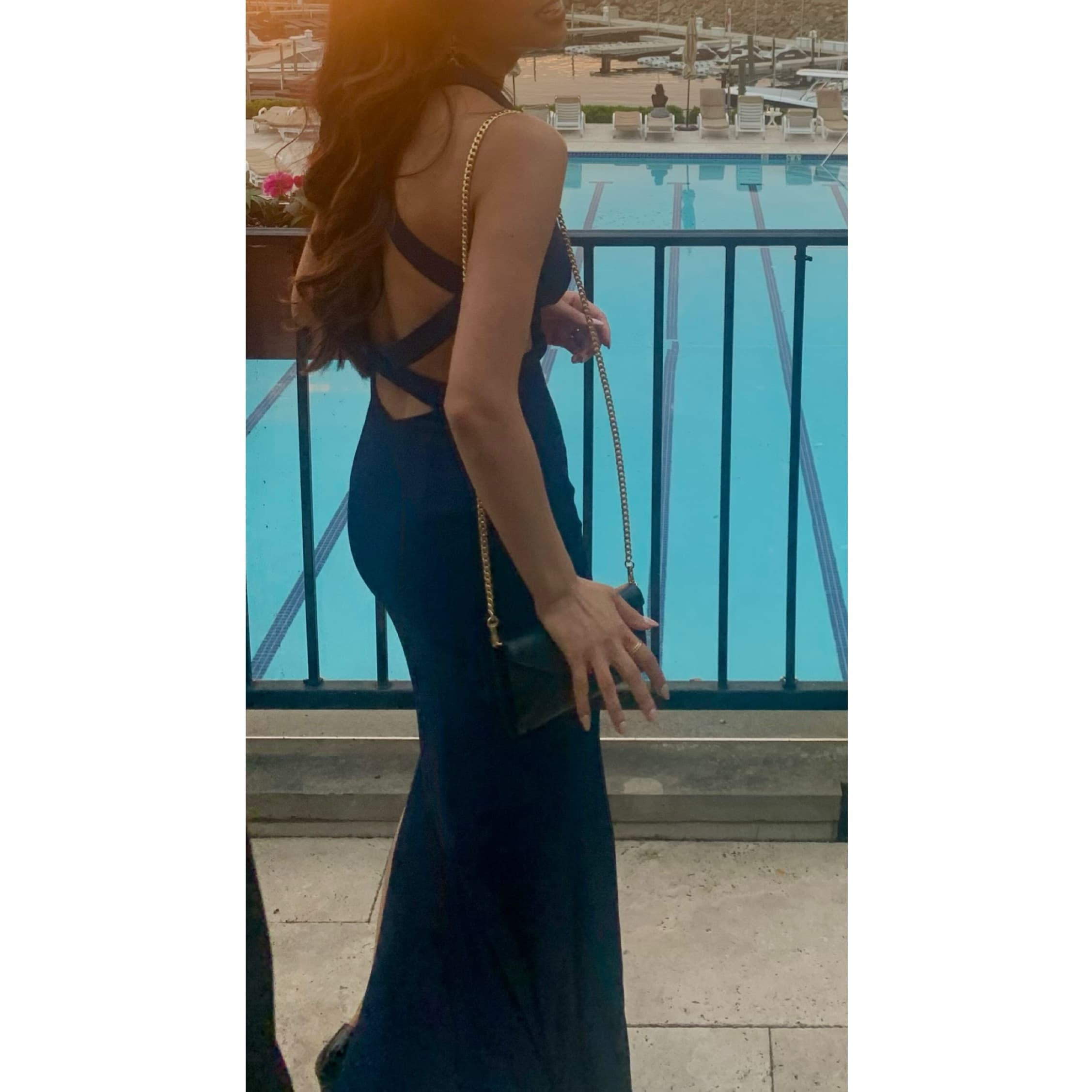 Navy Formal Dress - Image 6