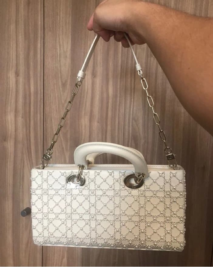 Christian Dior Lady D-Joy Handbag - Image 3