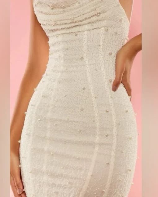 Oh Polly White Dress - Image 3