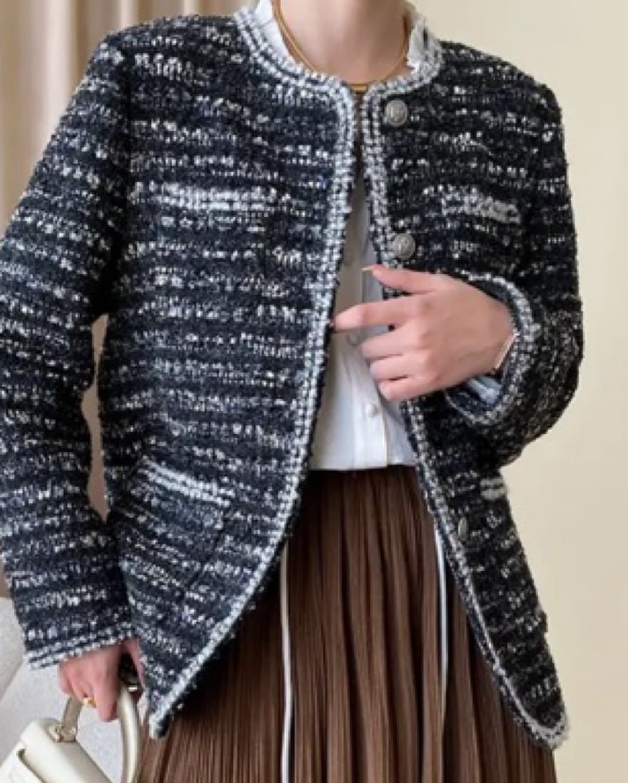 Blue Tweed Jacket - Image 2