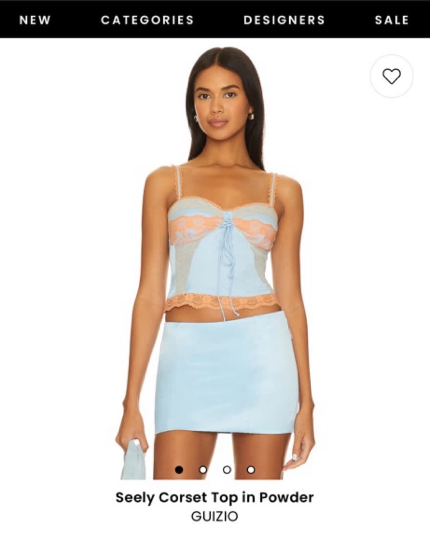 Seely Corset Top - Image 1