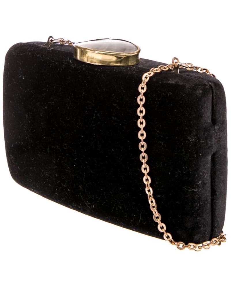 Velvet Evening Bag - Image 1