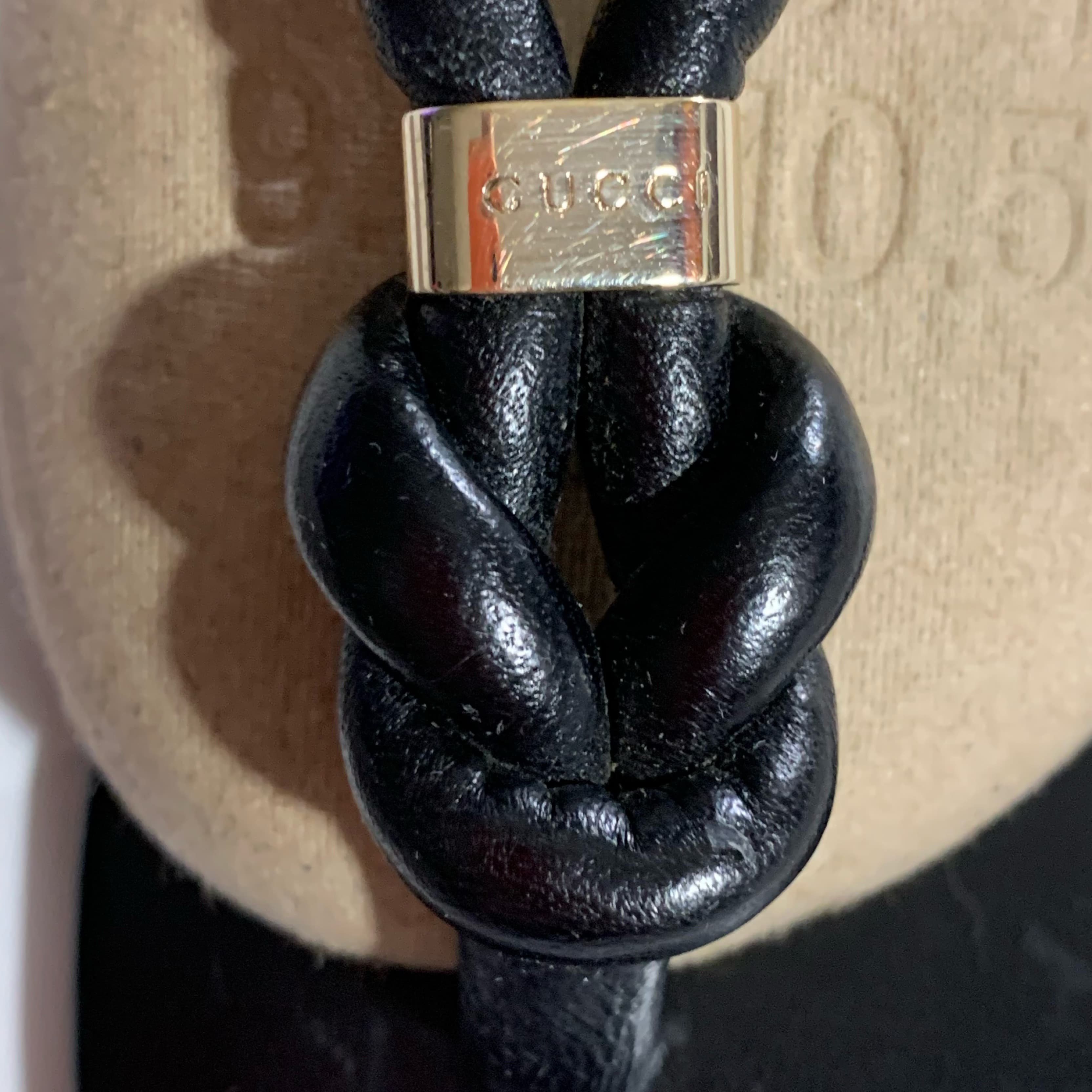 GUCCI size 36 knot THONG TOE sandals - Image 5