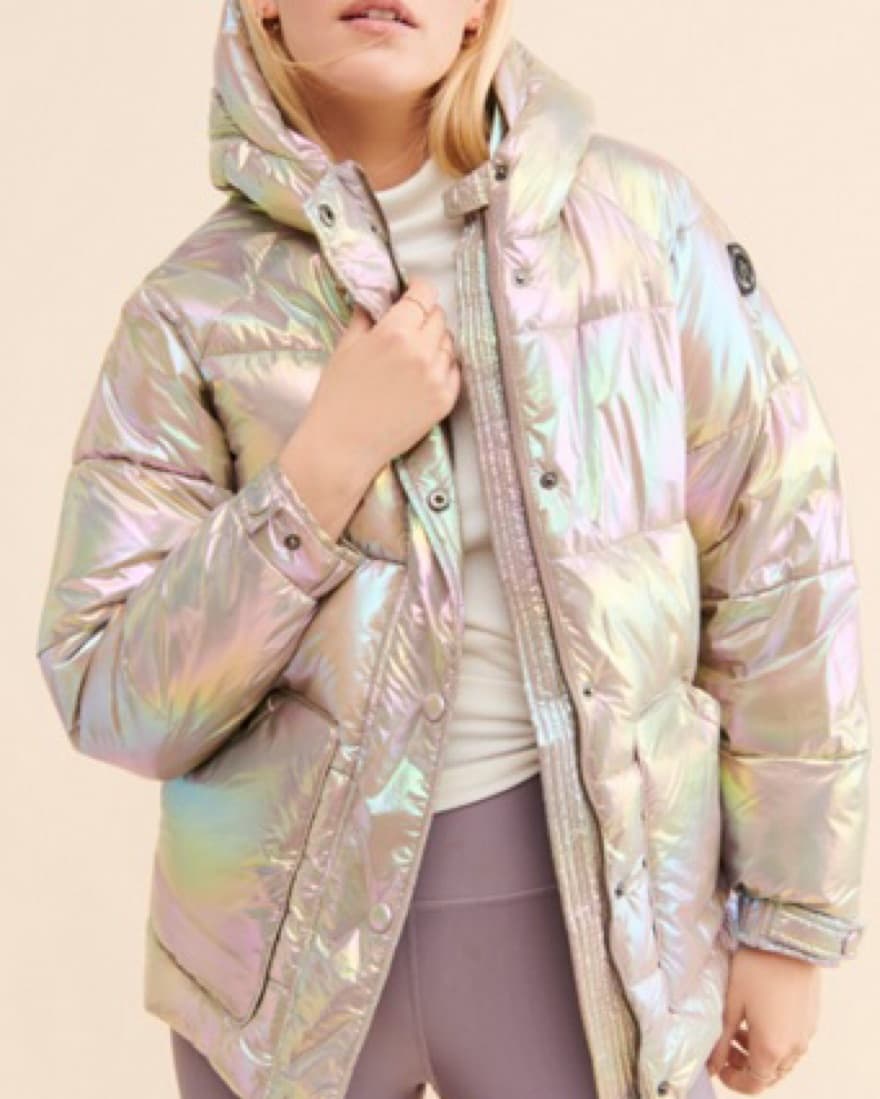 Metallic Ski Jacket - Image 3