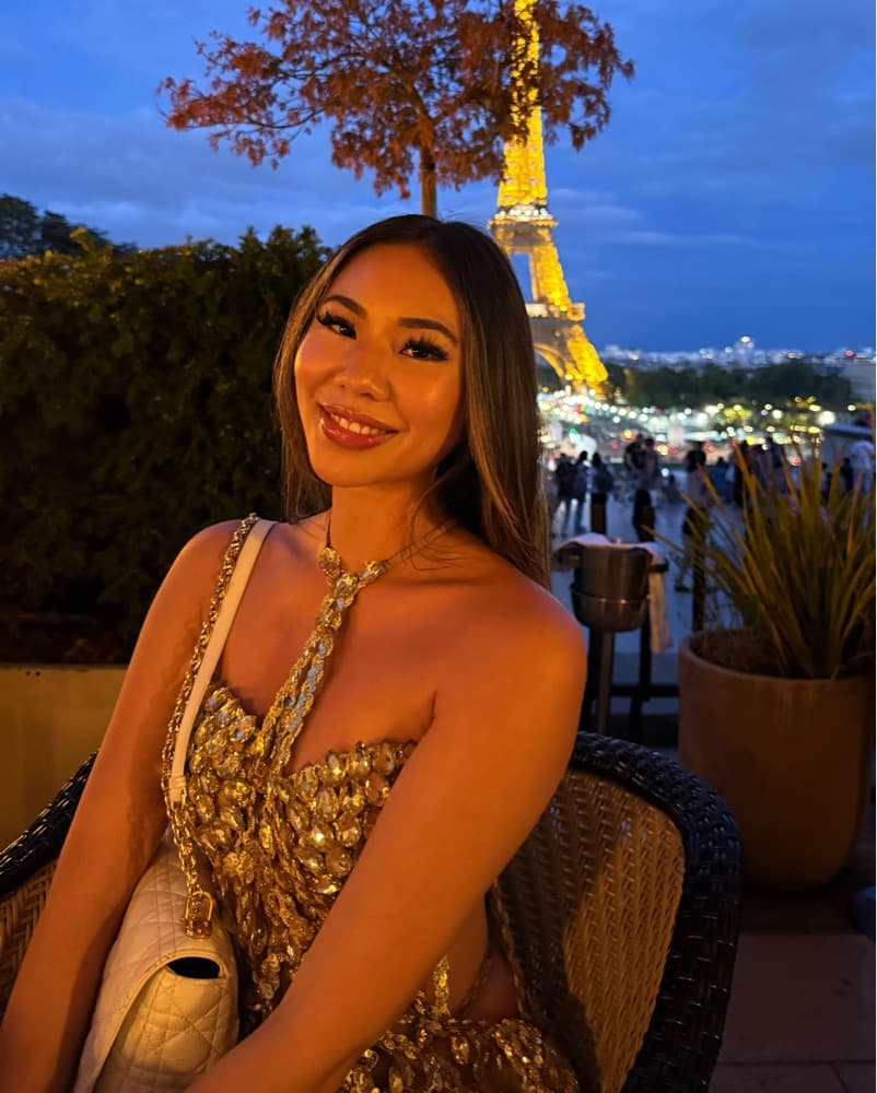Rhinestone Fringe Mini Dress  - Image 2