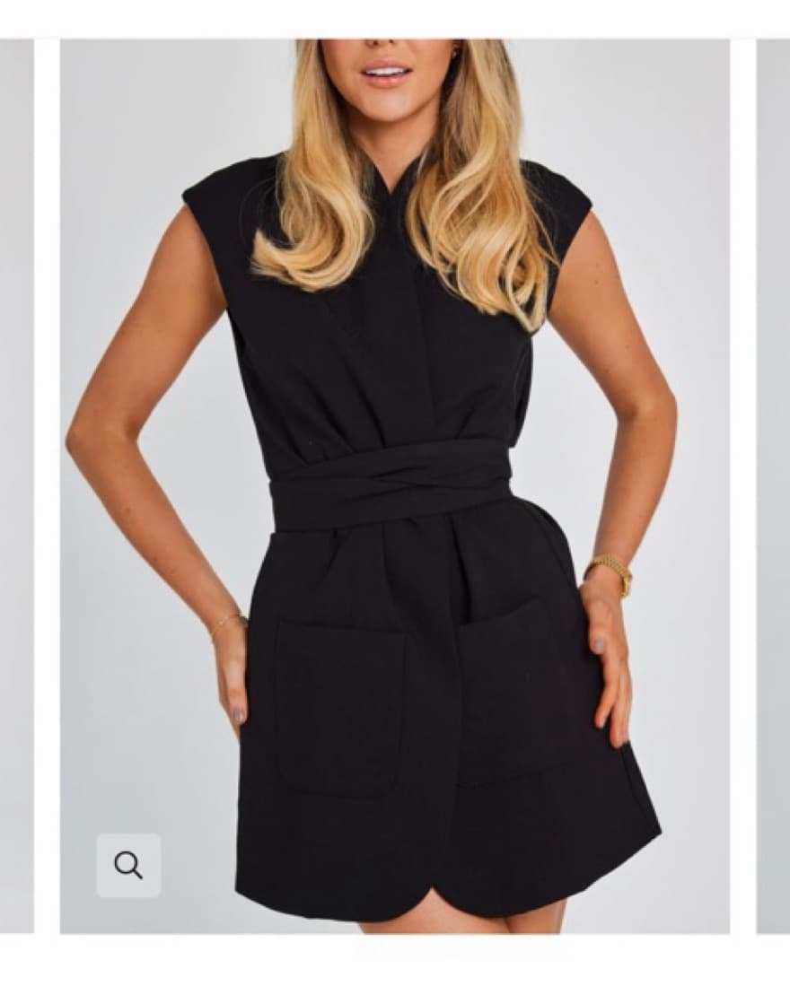 Odd Muse Sleeveless Wrap Dress - Image 2