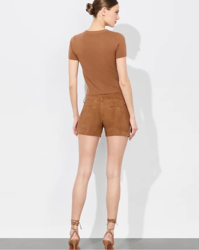 Suede Shorts - Image 3
