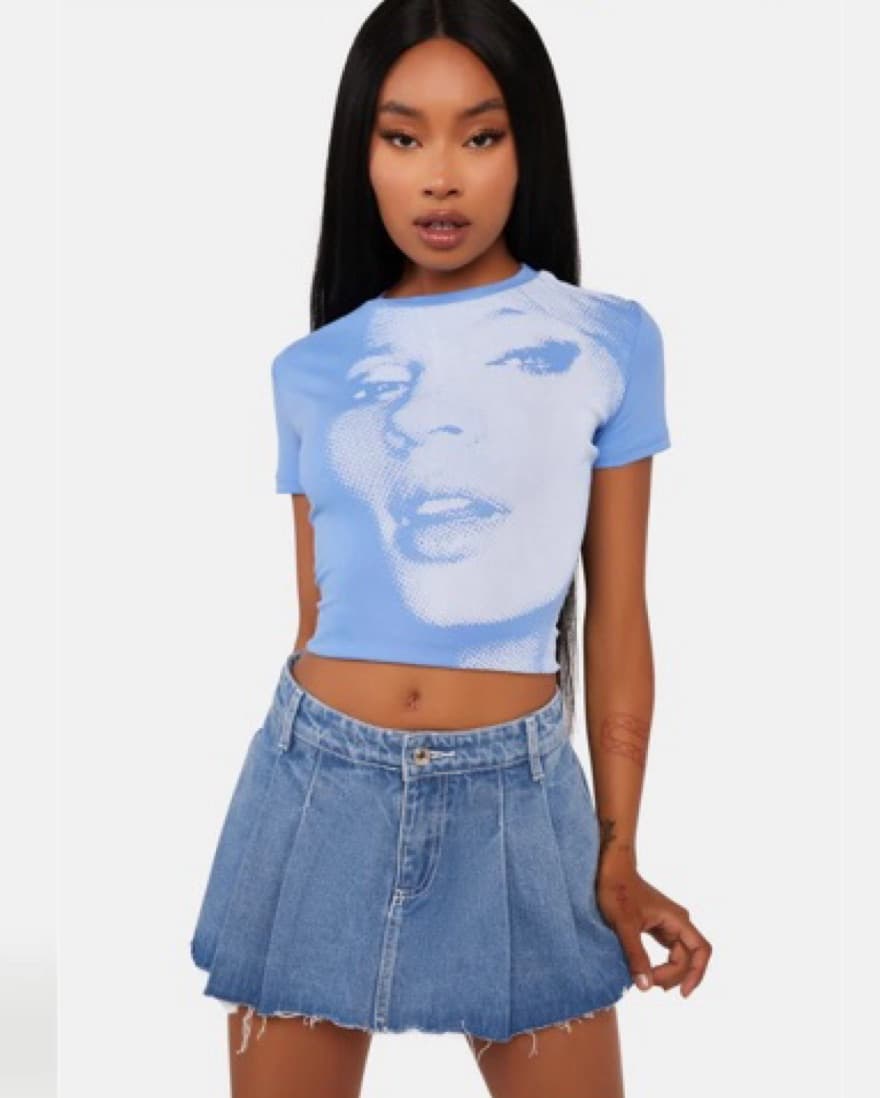 Edikted Jean Skort XS - Image 3